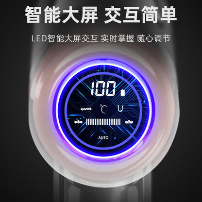 Laier M60 Wireless Vacuum Cleaner Household Large Suction Green Light Dust Display Handheld Mite Removal Small