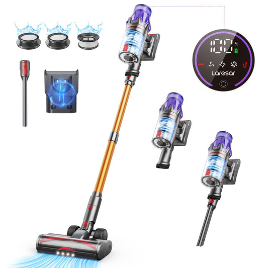 Laresar V7 New Wireless Vacuum Cleaner 500W50Kpa 60 Minutes Running