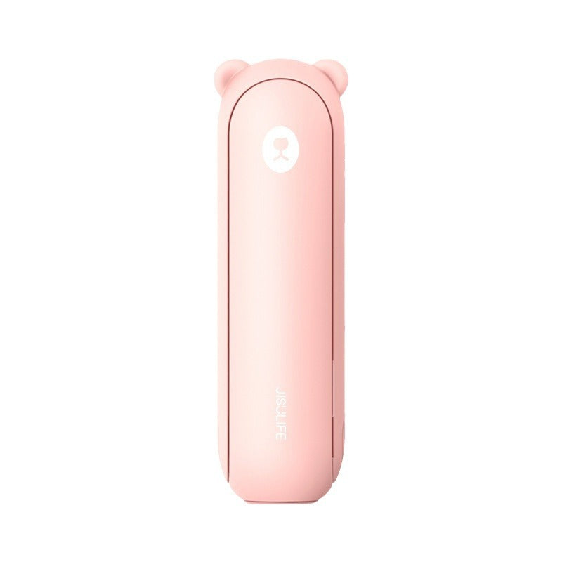 A few element hand-held small fan bear F8X portable folding portable usb rechargeable flashlight multi-function three-in-one